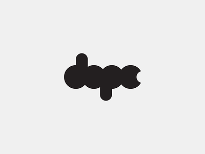 Dope branding dope electronic logo logotype music type typography