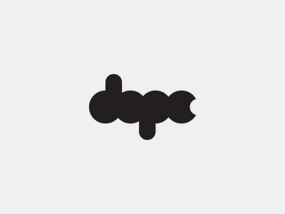 Dope branding dope electronic logo logotype music type typography