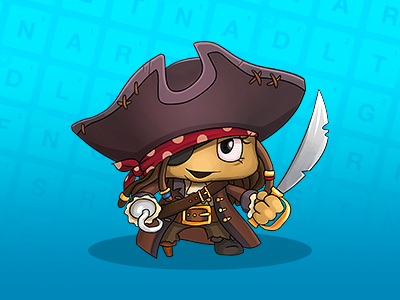 Pirate Ruzzler, for Ruzzle Adventure