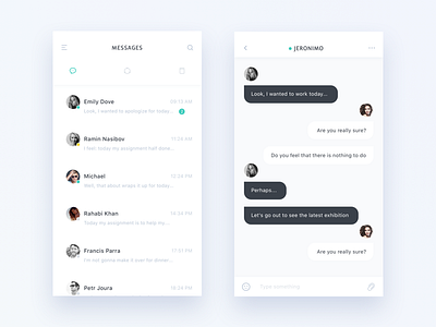 Chat With Friend chat design friends ui ux work