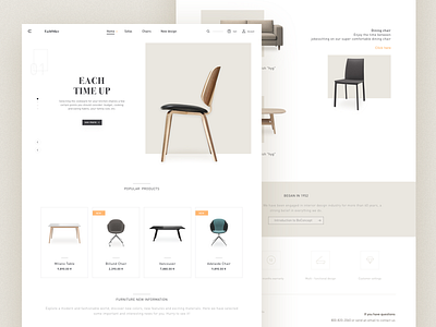 Style4 clean design shop ui ux web