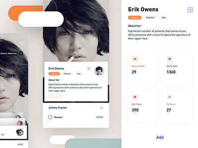 Face one clean design face radesign rdd ui ux