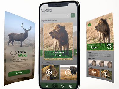 ANIMAL WIKI APP
UI/UX APP DESIGN