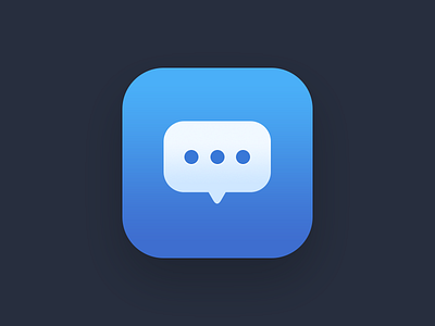 VK Messenger iOS App Icon