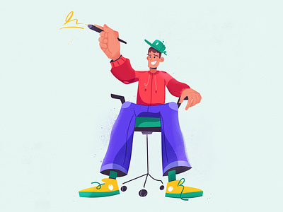 Art Procreate Cartoon designs, themes, templates and downloadable graphic  elements on Dribbble