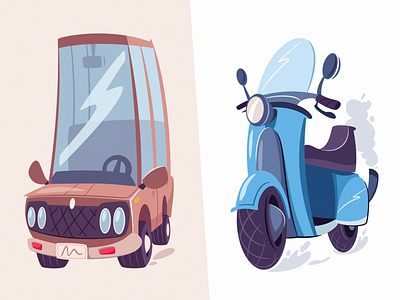 Car & Scooter