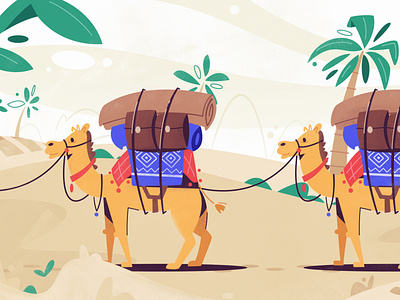 Arabian Camel designs, themes, templates and downloadable graphic elements  on Dribbble