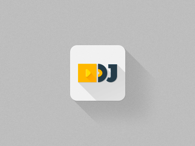 DJ icon for iOS