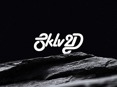 SKLV2D | Logotype 2d art black design drawing identy illusrtaor logo logotype minimalism photoshop white