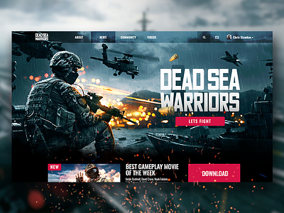 SKLV2D | WEB | UI button dead design game sea sklv2d ui war warrior web