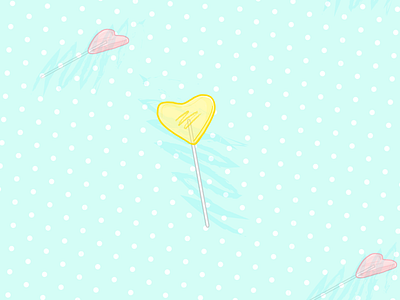 February Wallpaper background candy desktop download illustrator lollipop photoshop valentine wallpaper