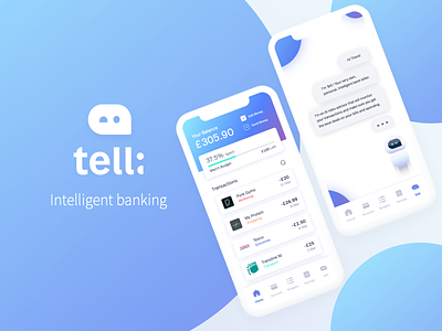 Telli 🤖 app brand branding character design gradient illustration logo ui ux