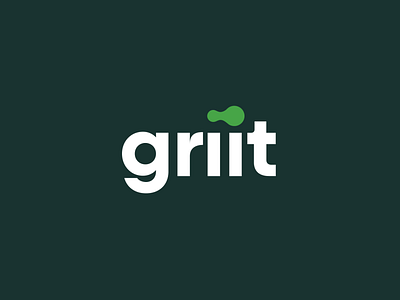 Griit Logo - Identity Project app brand identity branding clean creative french green identity logo minimalist modern startup tech technology visual identity