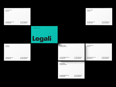 Legali - Stationery brand brand identity branding clean company design direction green identity law logo minimalist namecard print stationery