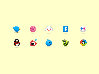 little icons , )