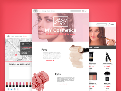 Cosmetics Website