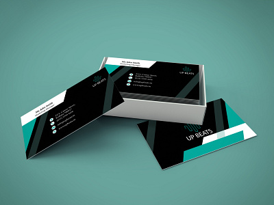 Visiting card design for an imaginary Speaker brand branding graphic design visiting card