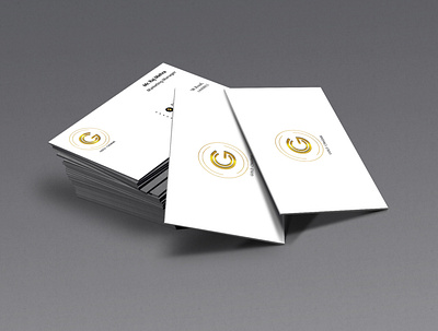 Visiting card design for an imaginary Jewellery brand branding graphic design visiting card