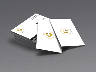 Visiting card design for an imaginary Jewellery brand