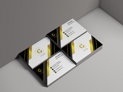 Visiting card design for an imaginary Jewellery brand