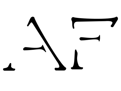 afelipeor Studio Logo Typeface