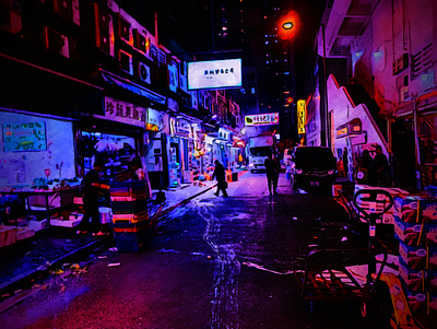 Hong Kong Noir 1.2 china hong kong neo noir neon noir