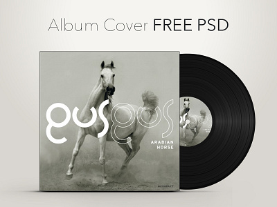 Album Cover Free Psd album cover free freebie music psd record vector vinyl