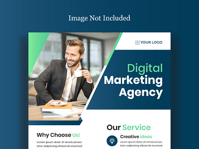 Digital marketing agency Flyer Template design