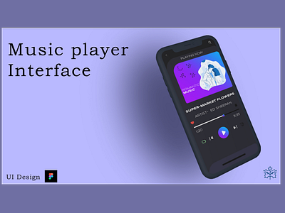 Music App UI animation graphic design ui ux