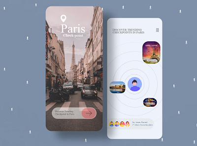 Location App UI graphic design illustraton motion graphics ui ux