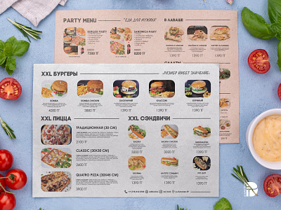 menu design