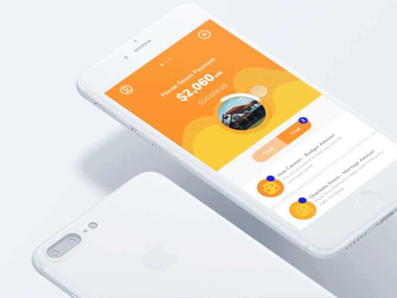 Financial Goal Dashboard chedda cheese money principle prototype ui ui design ux ux design