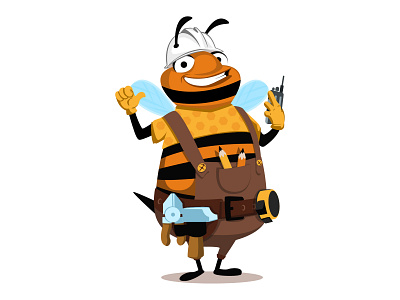 Bee foreman character