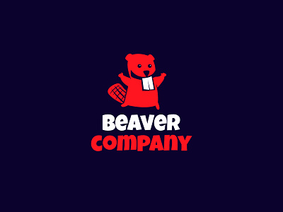 Beaver Company logo beaver beavers business character company icom logo mascot symbol talisman