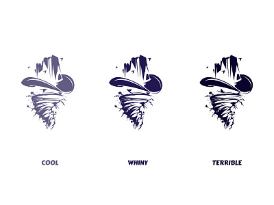 Bob The Huricanne various character cool emotions hurricane logo terrible tornado whiny