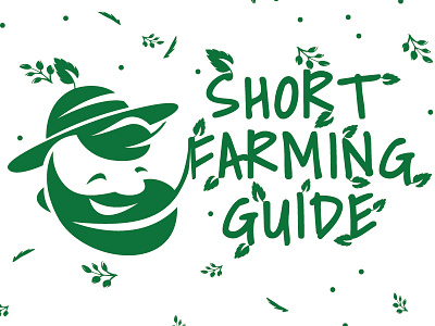 Short farming guide animals eco ecology farm farmer grass green guide icons illustration infographics leafs