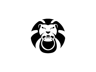 LION HEAD brand head law lion lion logo monochrome order protection