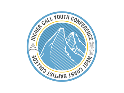 Youth Conference Sticker 2 of 2 branding illustrated sticker vector