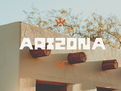 Arizona adobe branding design graphic design hand lettering illustration logo midcentury modern procreate stucco typography