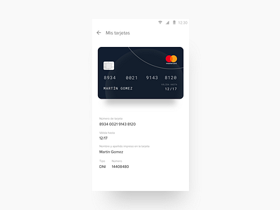 Credit MasterCard® view detail