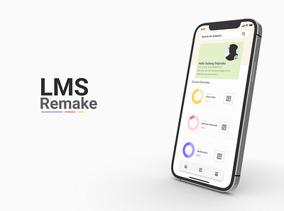 LMS Remake app design ux