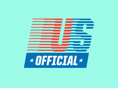 Official US logo logotype olympics type typography usa