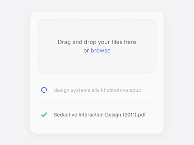 Daily UI #031 - Upload