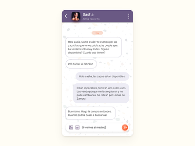 Daily UI #013 - Direct Messaging avatar chat daily ui daily ui 13 daily ui challenge design system direct messaging dm interaction message message app mobile pattern private mesage social media typography ui ui design user experience ux