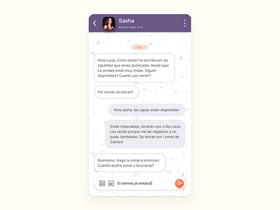 Daily UI #013 - Direct Messaging