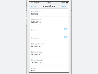 inFakt mobile app