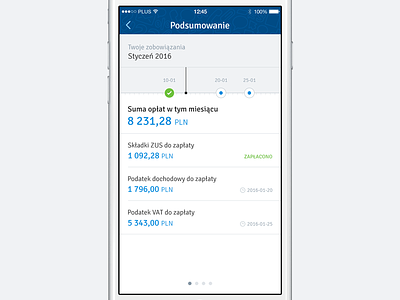 inFakt mobile app accounting app dashboard infakt invoice invoicing mobile timeline