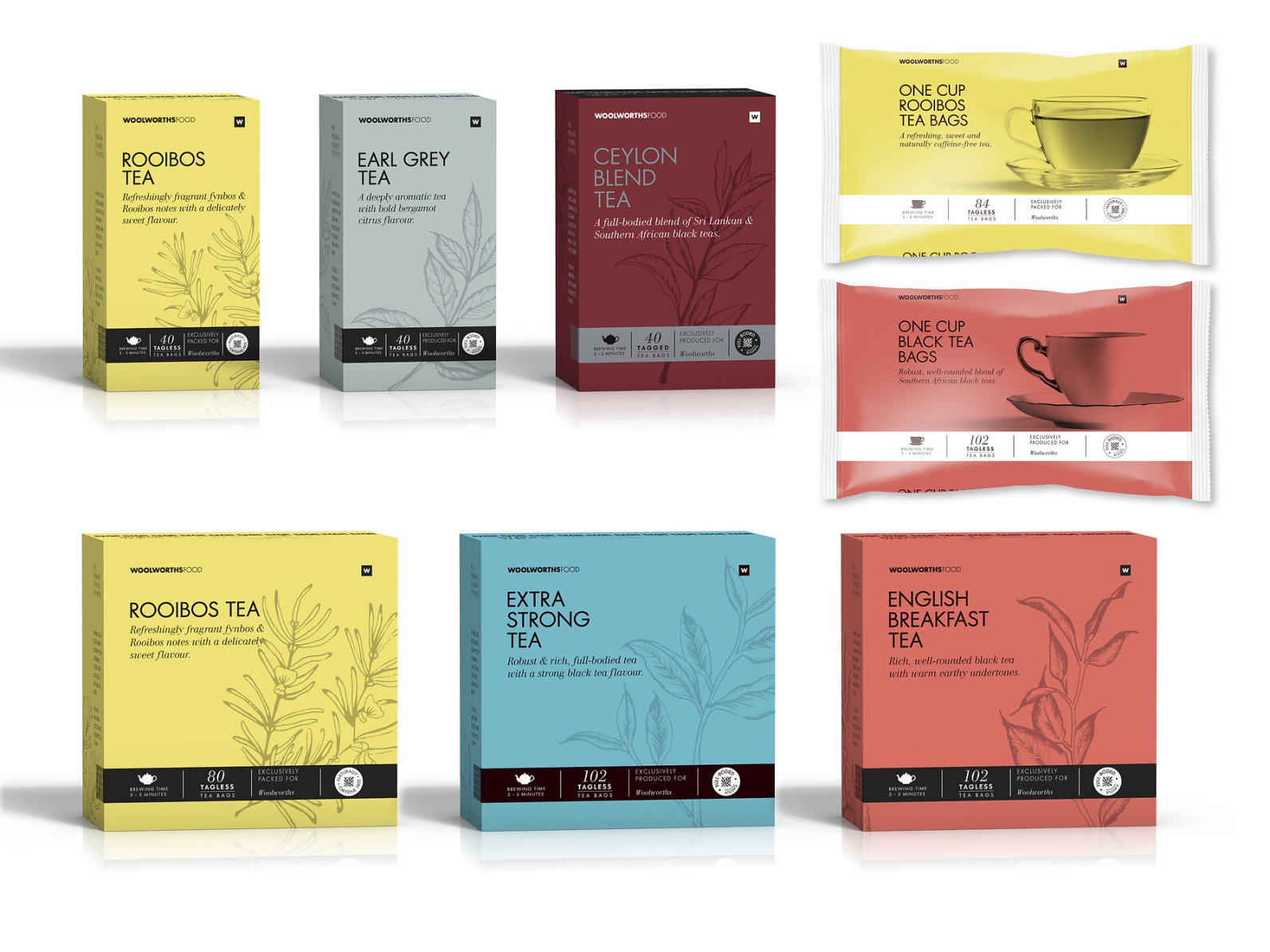 Woolworths Tea Range by Lizl on Dribbble