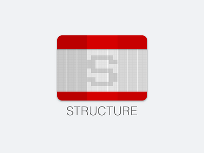 Structure Logo v2 logo material design