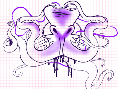 ezgi1 design graphic design octopus shibari tattoo